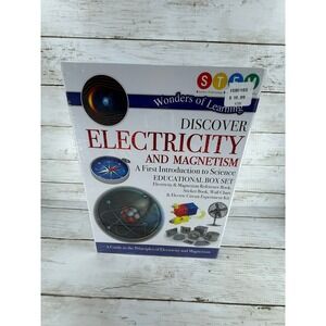 NEW Wonder of Learning Discover Electricity & Magnetism STEM Educational Box Set